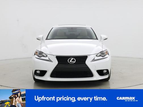 White 2015 Lexus IS 250