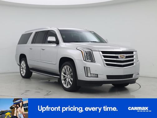 Silver 2018 Cadillac Escalade ESV Luxury