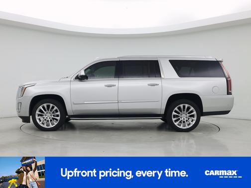 Silver 2018 Cadillac Escalade ESV Luxury