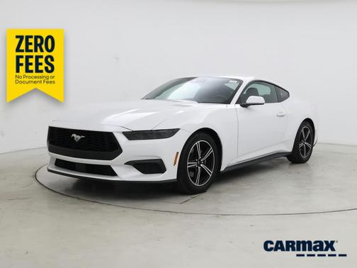 White 2025 Ford Mustang Ecoboost
