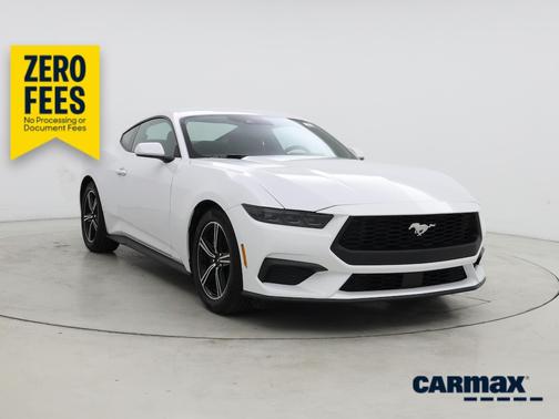 White 2025 Ford Mustang Ecoboost