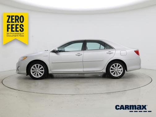 Silver 2014 Toyota Camry Hybrid XLE