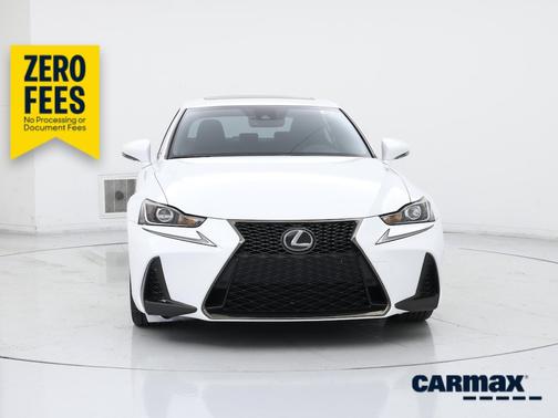 White 2019 Lexus IS 300 F-Sport