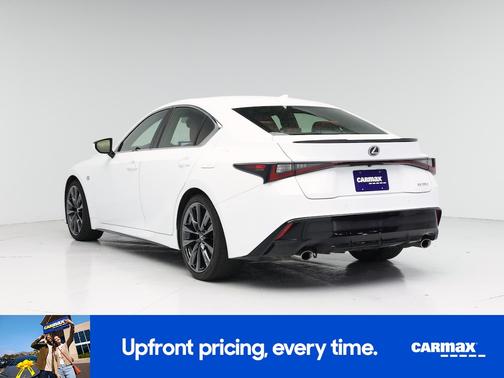 White 2023 Lexus IS 350 F-Sport