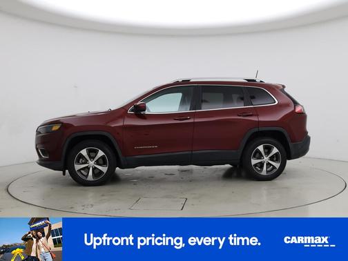 Red 2019 Jeep Cherokee Limited