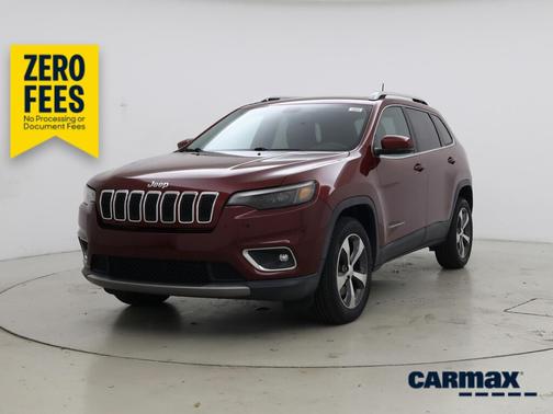 Red 2019 Jeep Cherokee Limited