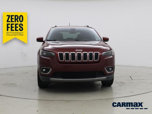 Red 2019 Jeep Cherokee Limited