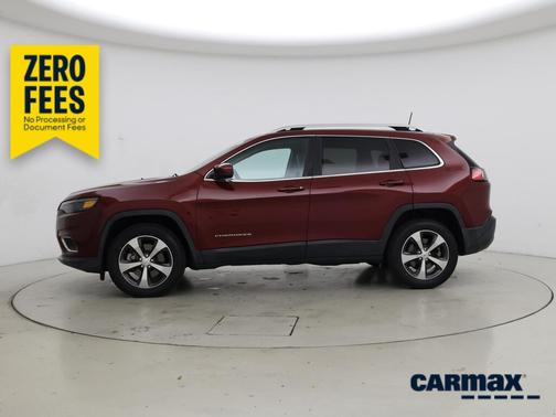 Red 2019 Jeep Cherokee Limited
