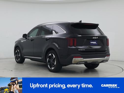 Black 2025 Kia Sorento Hybrid EX