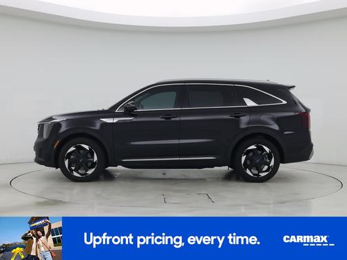 Black 2025 Kia Sorento Hybrid EX