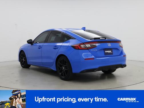 Blue 2023 Honda Civic Sport