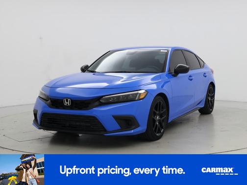 Blue 2023 Honda Civic Sport