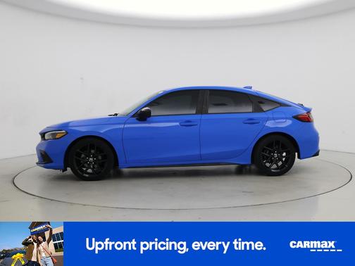 Blue 2023 Honda Civic Sport