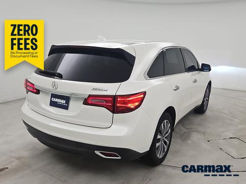 White 2016 Acura MDX