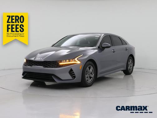 Gray 2023 Kia K5 LXS