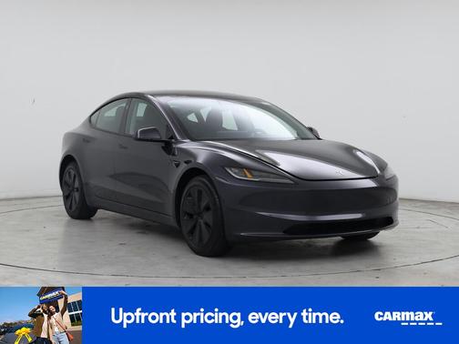 Gray 2025 Tesla Model 3 Long Range