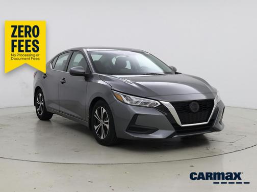 Gray 2021 Nissan Sentra SV