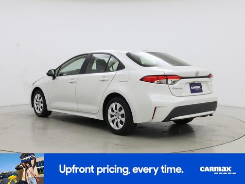 White 2020 Toyota Corolla LE