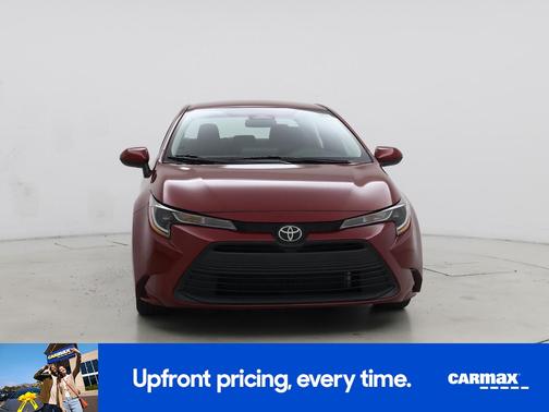 Red 2025 Toyota Corolla LE