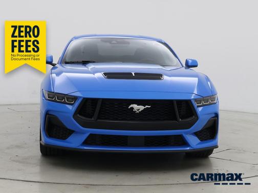 Blue 2024 Ford Mustang GT Premium