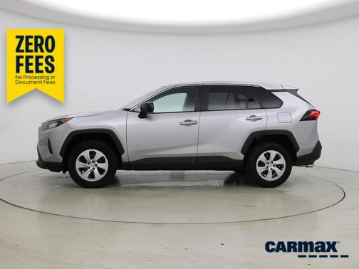 Silver 2022 Toyota RAV4 LE