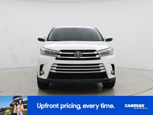 White 2017 Toyota Highlander Limited