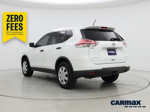 White 2016 Nissan Rogue S