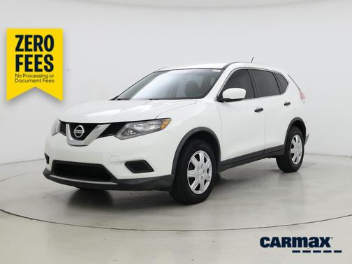 White 2016 Nissan Rogue S