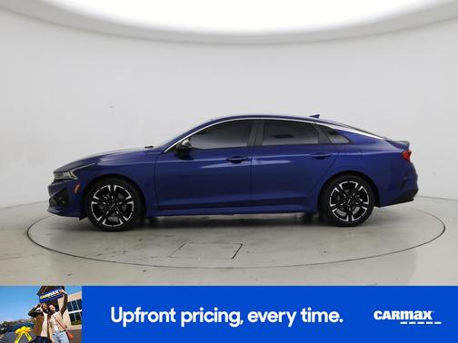 Blue 2022 Kia K5 GT-Line