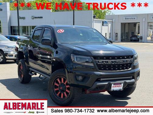 Black 2018 Chevrolet Colorado Z71