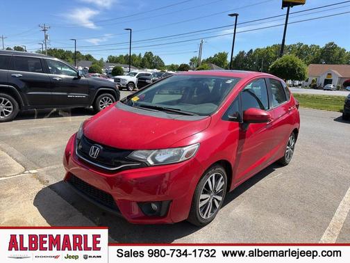 Milano Red 2015 Honda Fit EX-L
