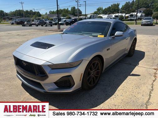 Silver Metallic 2025 Ford Mustang GT Premium
