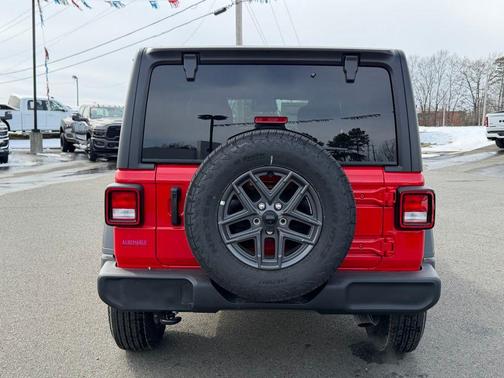Firecracker Red Clearcoat 2026 Jeep Wrangler Sport