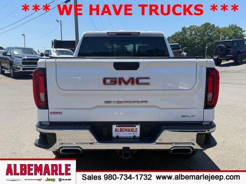 White Frost Tri-Coat 2020 GMC Sierra 1500 SLT