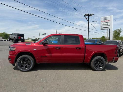 Molten Red Pearlcoat 2026 RAM 1500 Big Horn/Lone Star