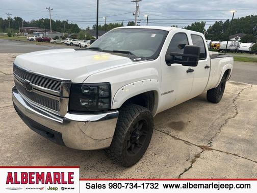 Summit White 2008 Chevrolet Silverado 2500 Work Truck H/D Crew Cab