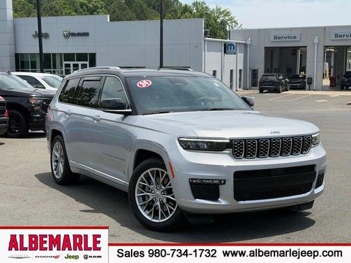 Silver Zynith 2023 Jeep Grand Cherokee L Summit