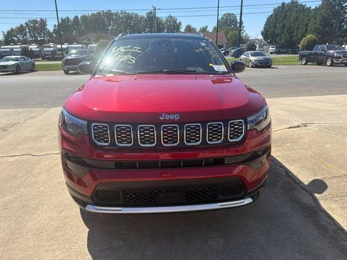 Red 2025 Jeep Compass Limited