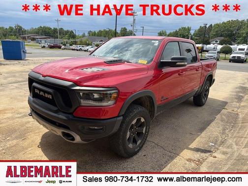 Flame Red Clearcoat 2019 RAM 1500 Rebel