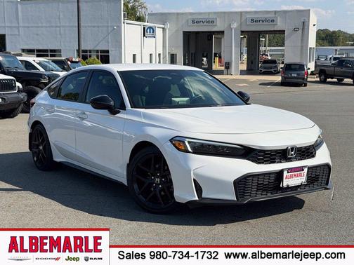 Meteorite Gray Metallic 2025 Honda Civic Sport