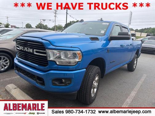 Hydro Blue Pearlcoat 2021 RAM 2500 Big Horn