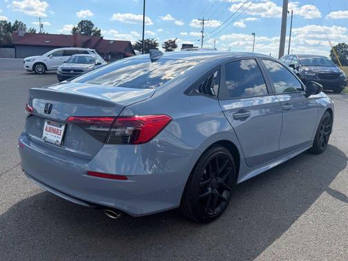 Blue 2024 Honda Civic Sport