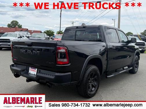 Diamond Black 2021 RAM 1500 Rebel