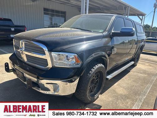 Brilliant Black Crystal Pearlcoat 2015 RAM 1500 Longhorn