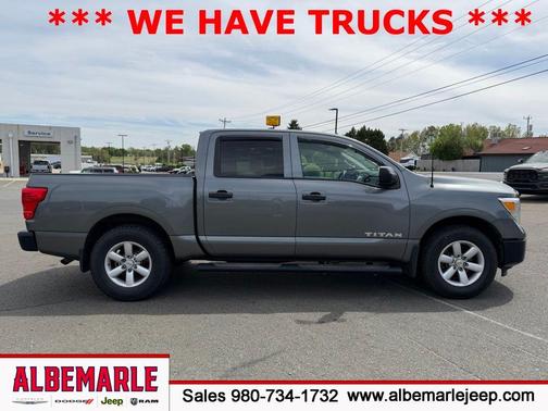 Gun Metallic 2017 Nissan Titan S