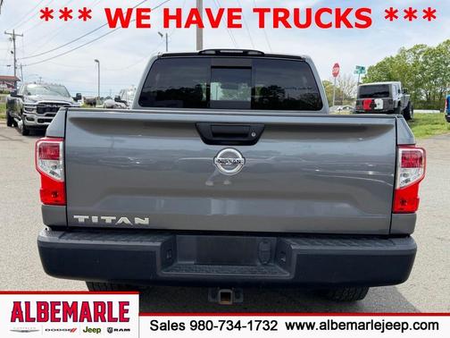 Gun Metallic 2017 Nissan Titan S