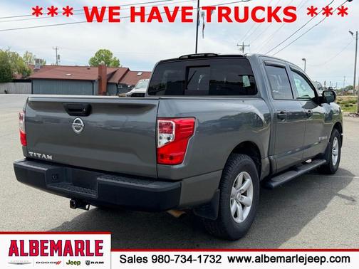 Gun Metallic 2017 Nissan Titan S