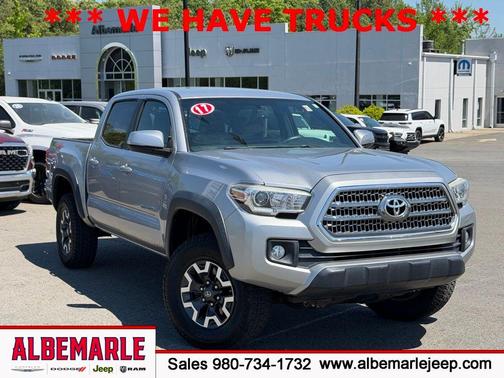 Silver Sky Metallic 2017 Toyota Tacoma TRD Off Road