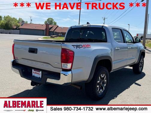 Silver Sky Metallic 2017 Toyota Tacoma TRD Off Road