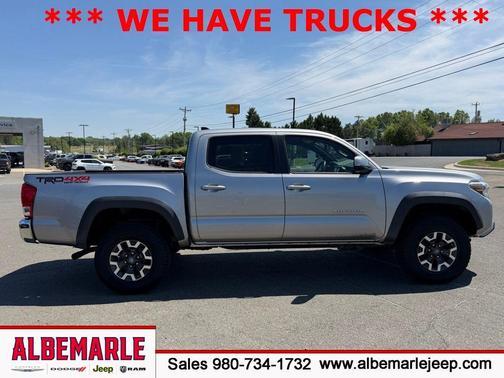 Silver Sky Metallic 2017 Toyota Tacoma TRD Off Road
